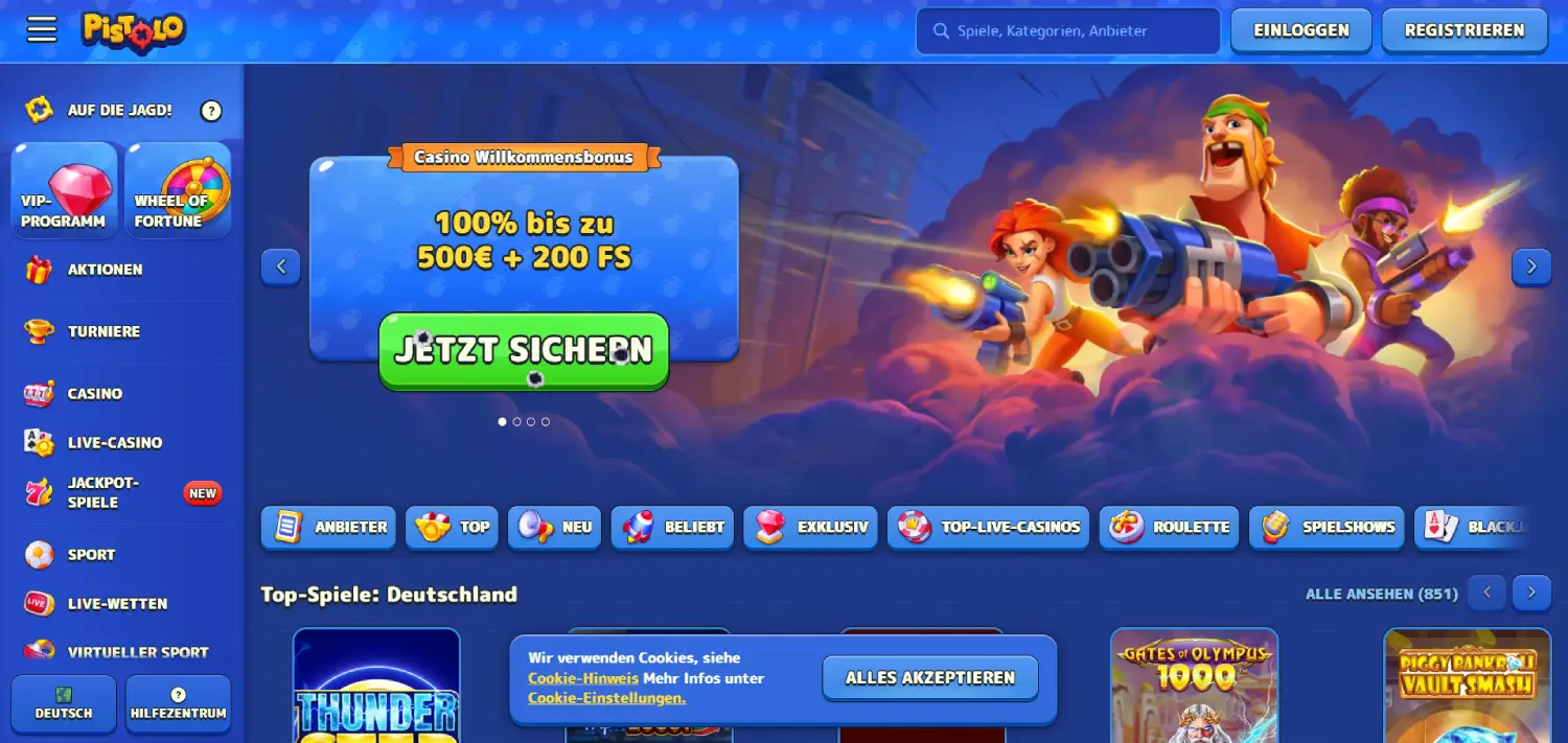 pistolo-main-page